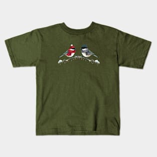 Chickadee's Christmas Kids T-Shirt